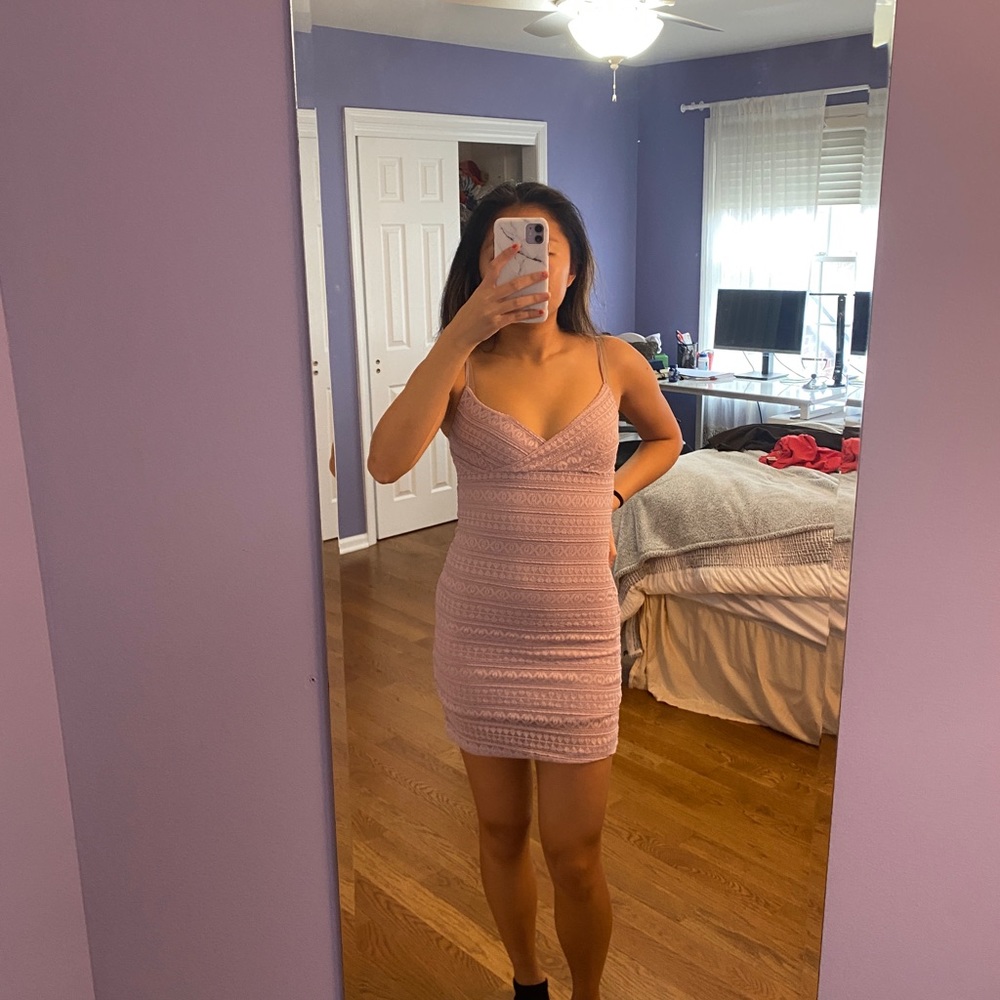 NWOT urban lavender lace bodycon dress